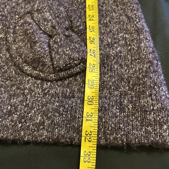 Vintage BCBGMAXAZARIA Purple and White Sweater with Hood and Pockets, Size M. - Picture 14 of 16